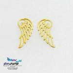 گوشواره طلا - طرح بال عقاب