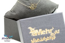 دستبند طلا - طرح انار و گل