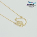گردنبند طلا - طرح انار و عشق