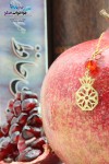 آویز طلا - چند کاربرده - طرح انار