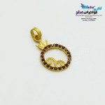آویز طلا - طرح انار