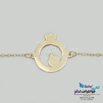 دستبند طلا - طرح انار