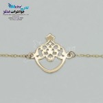 دستبند طلا - طرح انار
