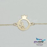 دستبند طلا - طرح انار