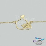 دستبند طلا - طرح انار و هندوانه