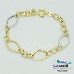 دستبند طلا - طرح هندسی