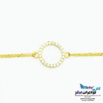 دستبند طلا - طرح دایره