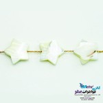 دستبند طلا و سنگ - طرح ستاره