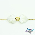 دستبند طلا - طرح برگ