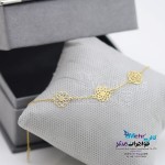 دستبند طلا - طرح شمسه