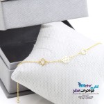 دستبند طلا - طرح شمسه