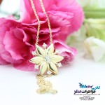 دستبند طلا - طرح گل خورشیدی