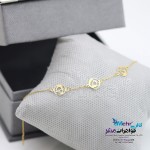 دستبند طلا - طرح قلب