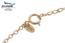 دستبند طلا و سنگ - سنگ سواروسکی پروانه