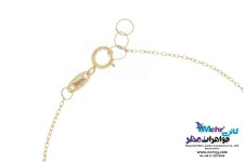 دستبند طلا و سنگ - سواروسکی قلب