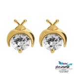 گوشواره طلا - طرح کفشدوزک