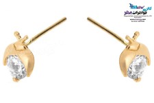 گوشواره طلا - طرح کفشدوزک