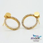 گوشواره طلا - طرح هندسی
