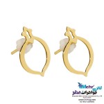 گوشواره طلا - طرح اسلیمی