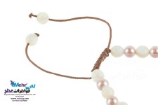 دستبند طلا و سنگ - طرح سیب