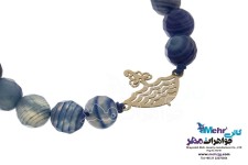 دستبند طلا و سنگ - طرح چتر