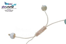 دستبند طلا و سنگ - طرح درخت کاج