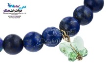دستبند طلا و سنگ - سواروسکی پروانه