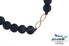 دستبند طلا و سنگ - طرح بی‌نهایت