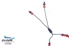 دستبند طلا و مهره - طرح قلب مشترک