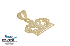 نیم ست طلا - آویز و گوشواره - طرح تاج
