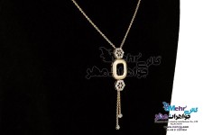گردنبند طلا - طرح هندسی