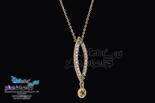 گردنبند طلا - طرح چشم