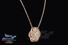 گردنبند طلا - طرح گل