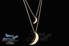 گردنبند طلا - طرح ماه