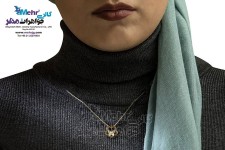 گردنبند طلا - طرح پروانه
