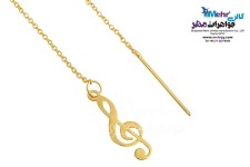 گوشواره طلا - طرح نت سل