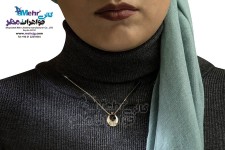 گردنبند طلا - طرح هندسی