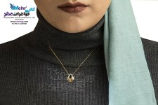 گردنبند طلا - طرح قطره