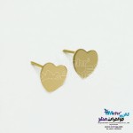 گوشواره طلا - طرح قلب