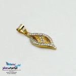 آویز طلا - طرح موج