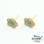 گوشواره طلا - طرح گل