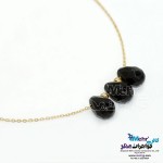 گردنبند طلا - سنگ اشکی