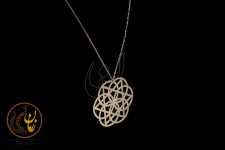 گردنبند طلا - طرح هندسی
