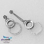 سرویس طلا - گردنبند و گوشواره و دستبند - طرح برمس
