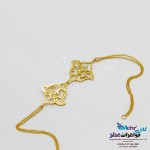 دستبند طلا - طرح اسلیمی
