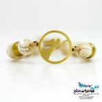 دستبند طلا و سنگ - طرح فرشته