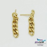 گوشواره طلا - طرح کارتیه
