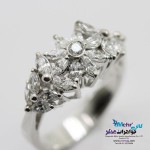 انگشتر طلا - طرح گل مارکیز