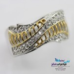انگشتر طلا - طرح موج