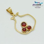 آویز طلا - طرح انار